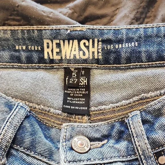 Rewash super high rise mom jeans size 5 or 27 - Picture 3 of 4